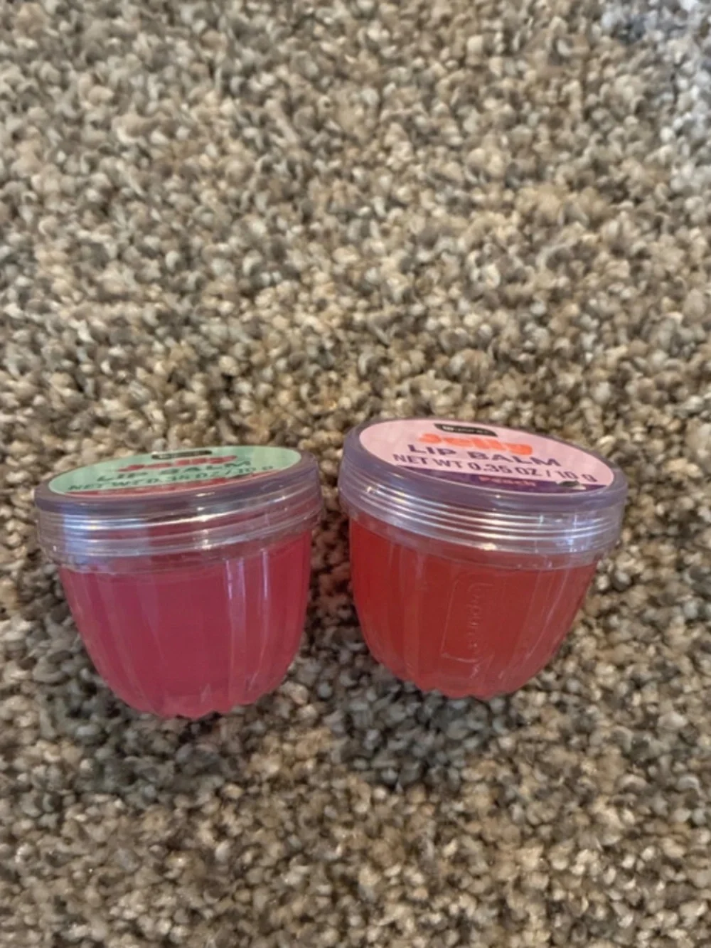2x Jelly Lip Balm